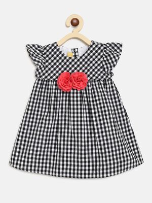 Black And White Checkered Dress